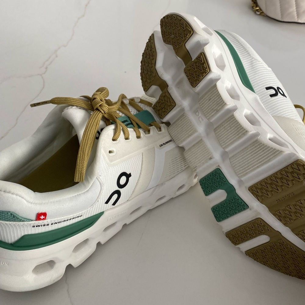 On Running athlete shoes.  Excellent used  condition!